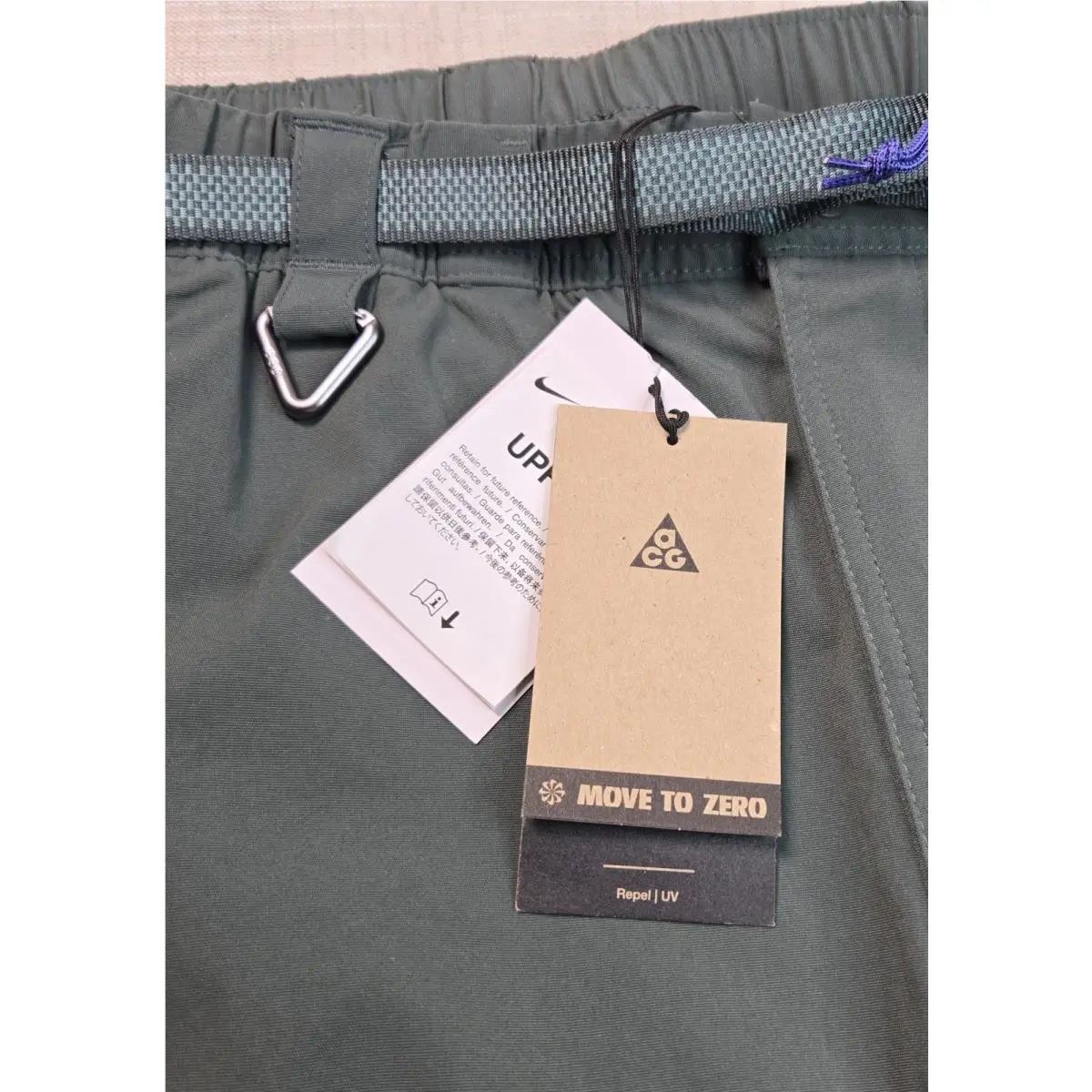 Nike clothing - Nike ACG Hike Pants - ACG Hike Pants - FN2450-338 - Green White 12