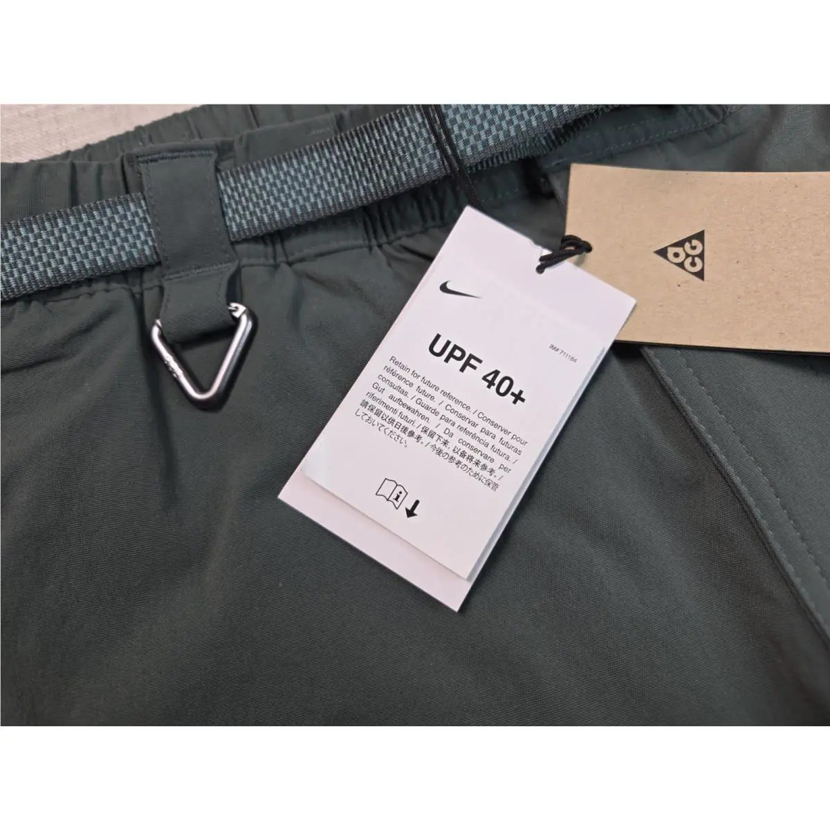 Nike clothing - Nike ACG Hike Pants - ACG Hike Pants - FN2450-338 - Green White 14