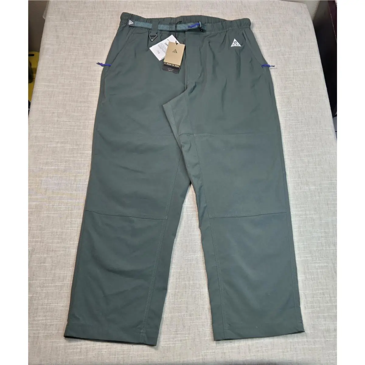 Nike clothing - Nike ACG Hike Pants - ACG Hike Pants - FN2450-338 - Green White 0