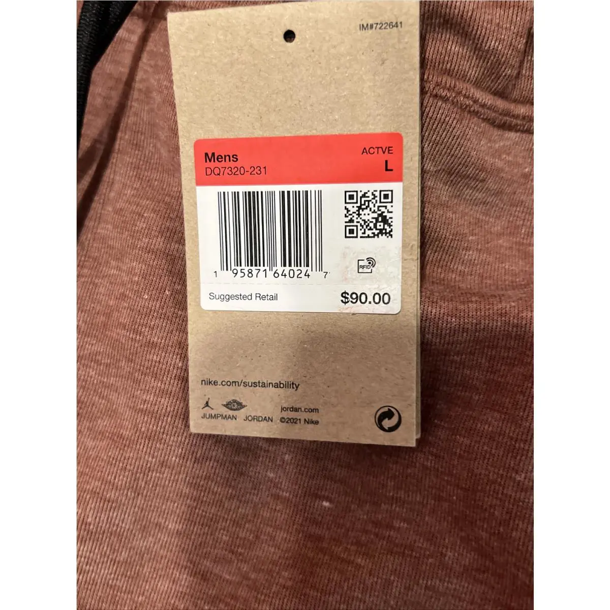 Nike clothing - Jordan Dri-FIT - Dark Pony/Black/Black 8