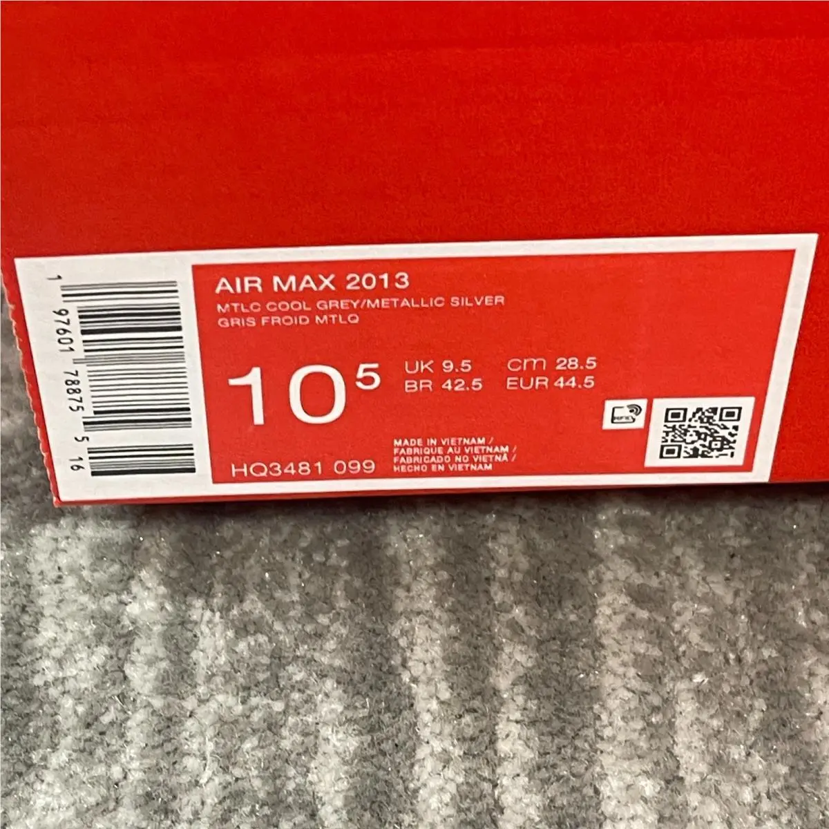 Nike shoes - Nike Air Max - Air Max - HQ3481-099 - Gray 9