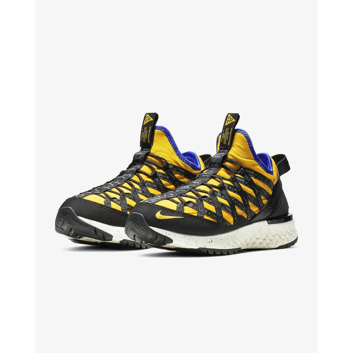 Nike shoes - Amarillo/Black/Racer Blue (UPC: 193149332122) 8