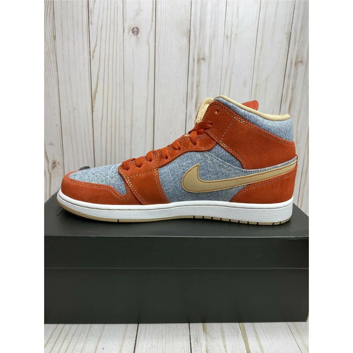 Nike shoes - Jordan Air 1 Mid GS - Multicolor (UPC: 195238795511) 4