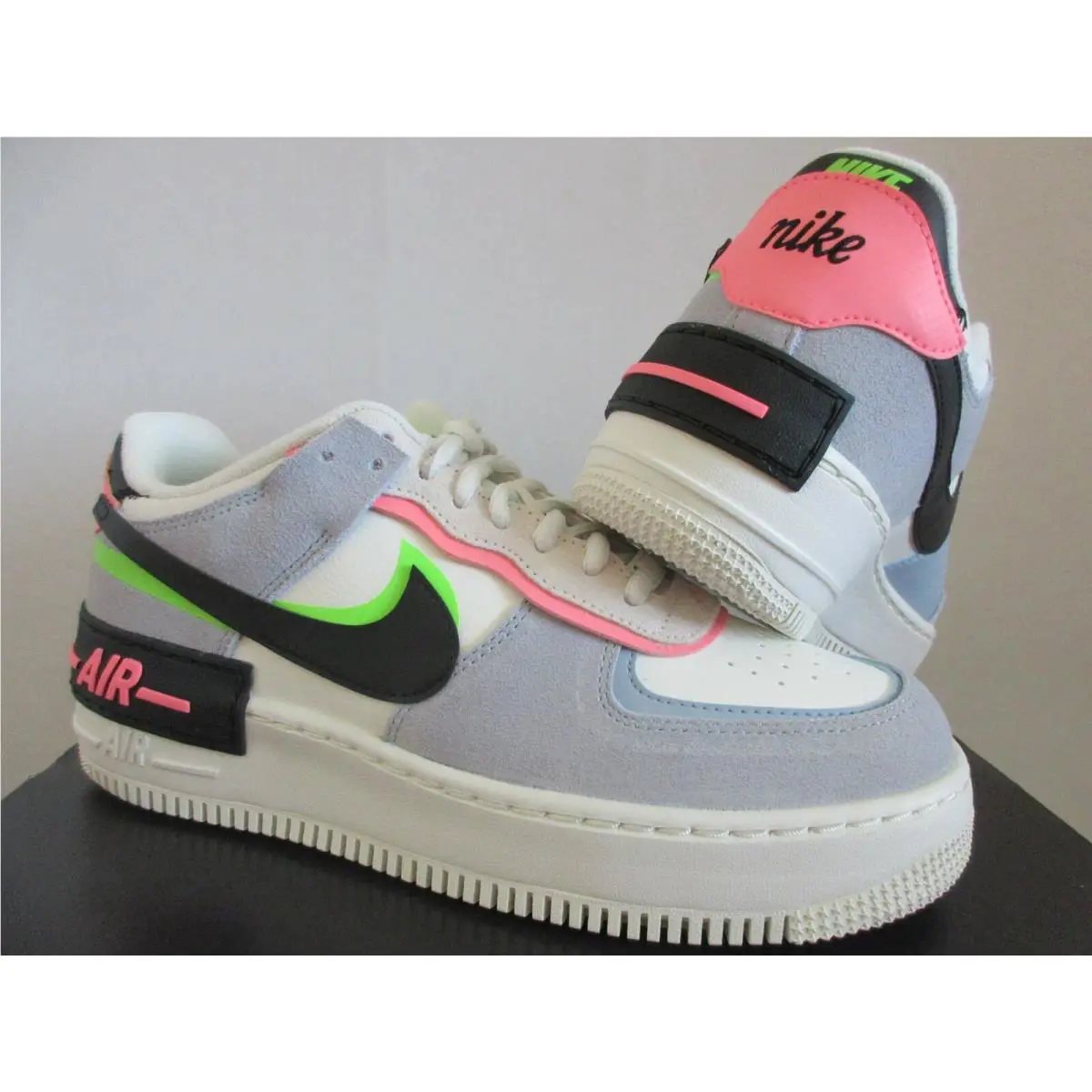Nike shoes - Nike Air Force 1 Shadow - CU8591-101 - Black (UPC: 194953603057) 0