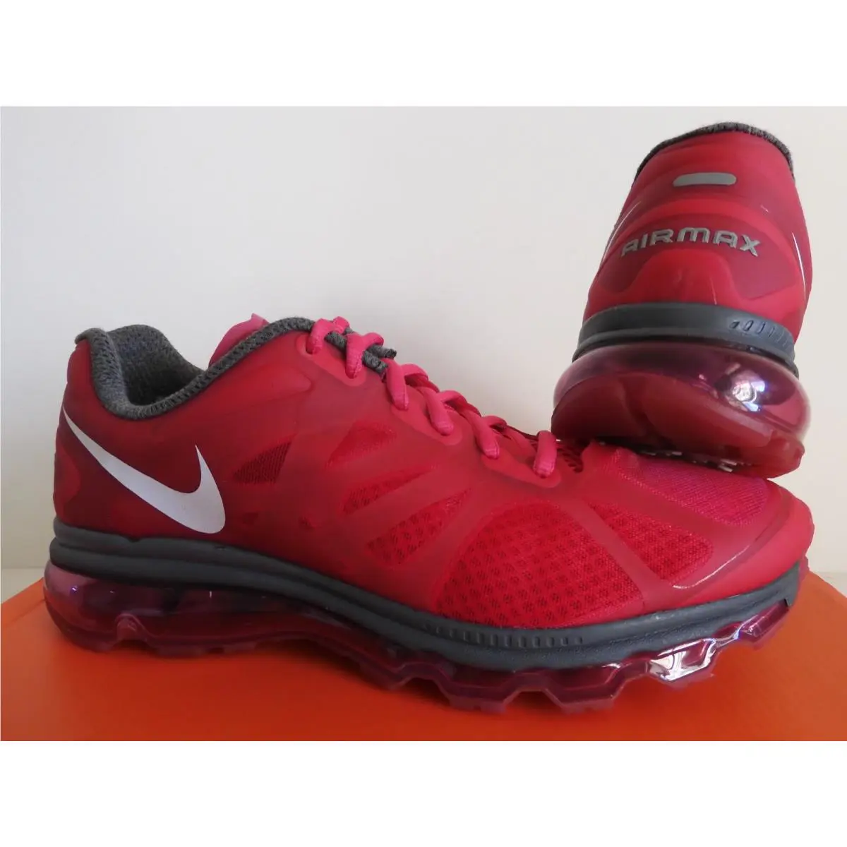 Nike shoes - Nike Air Max+ 2012 - Air - 487679-610 - Red (UPC: 886550826785) 0