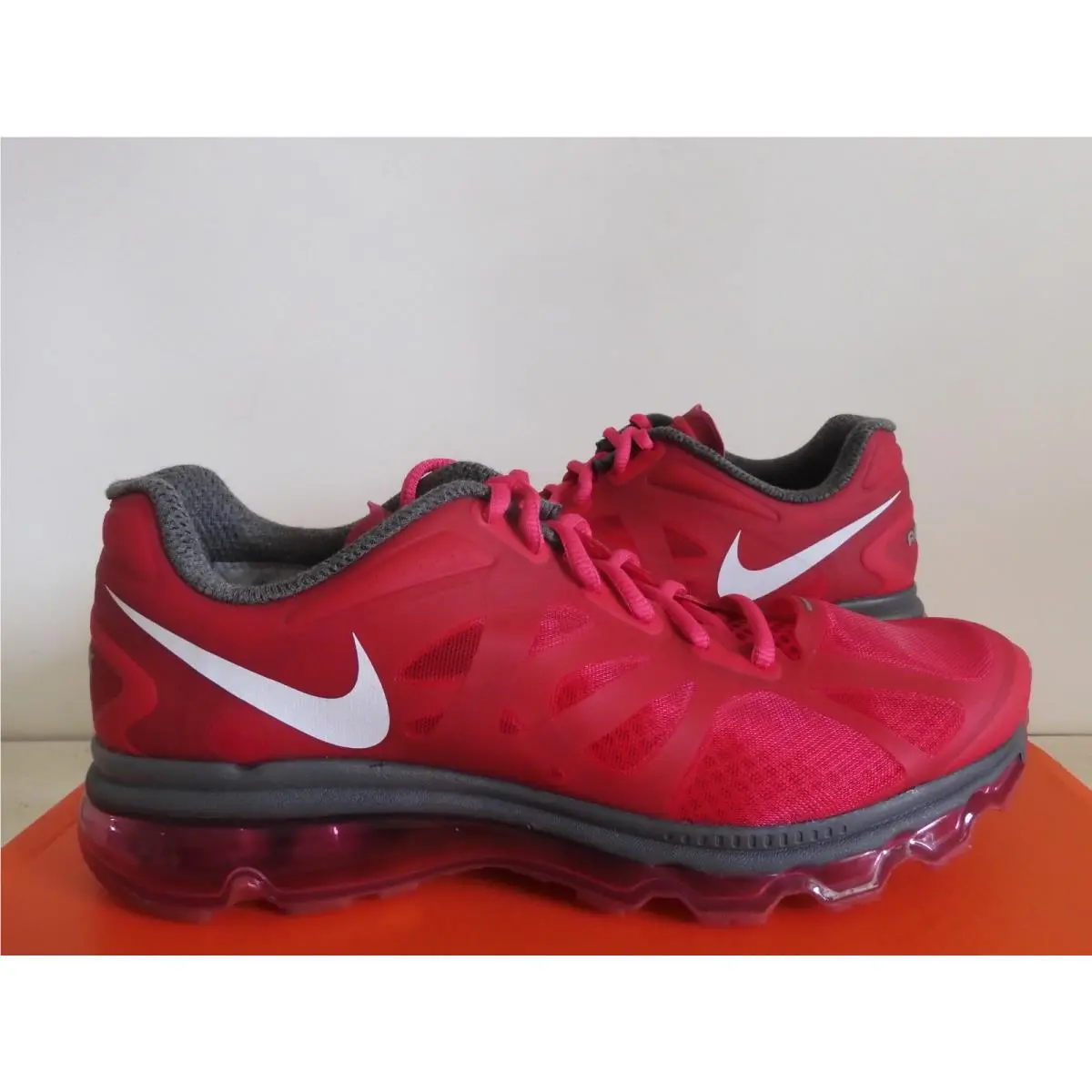 Nike shoes - Nike Air Max+ 2012 - Air - 487679-610 - Red (UPC: 886550826785) 0