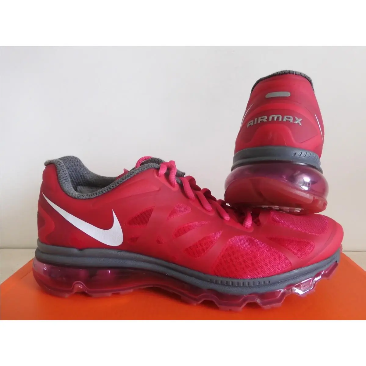 Nike shoes - Nike Air Max+ 2012 - Air - 487679-610 - Red (UPC: 886550826785) 1
