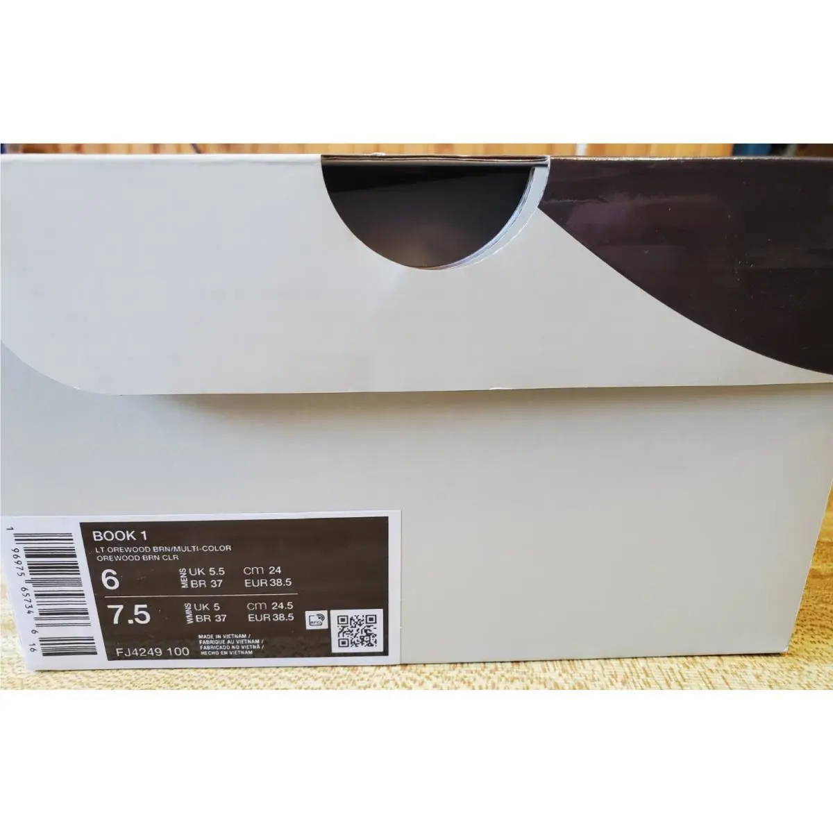 Nike shoes - Nike Book 1 - Book - FJ4249-100 - Light Orewood Brown 11