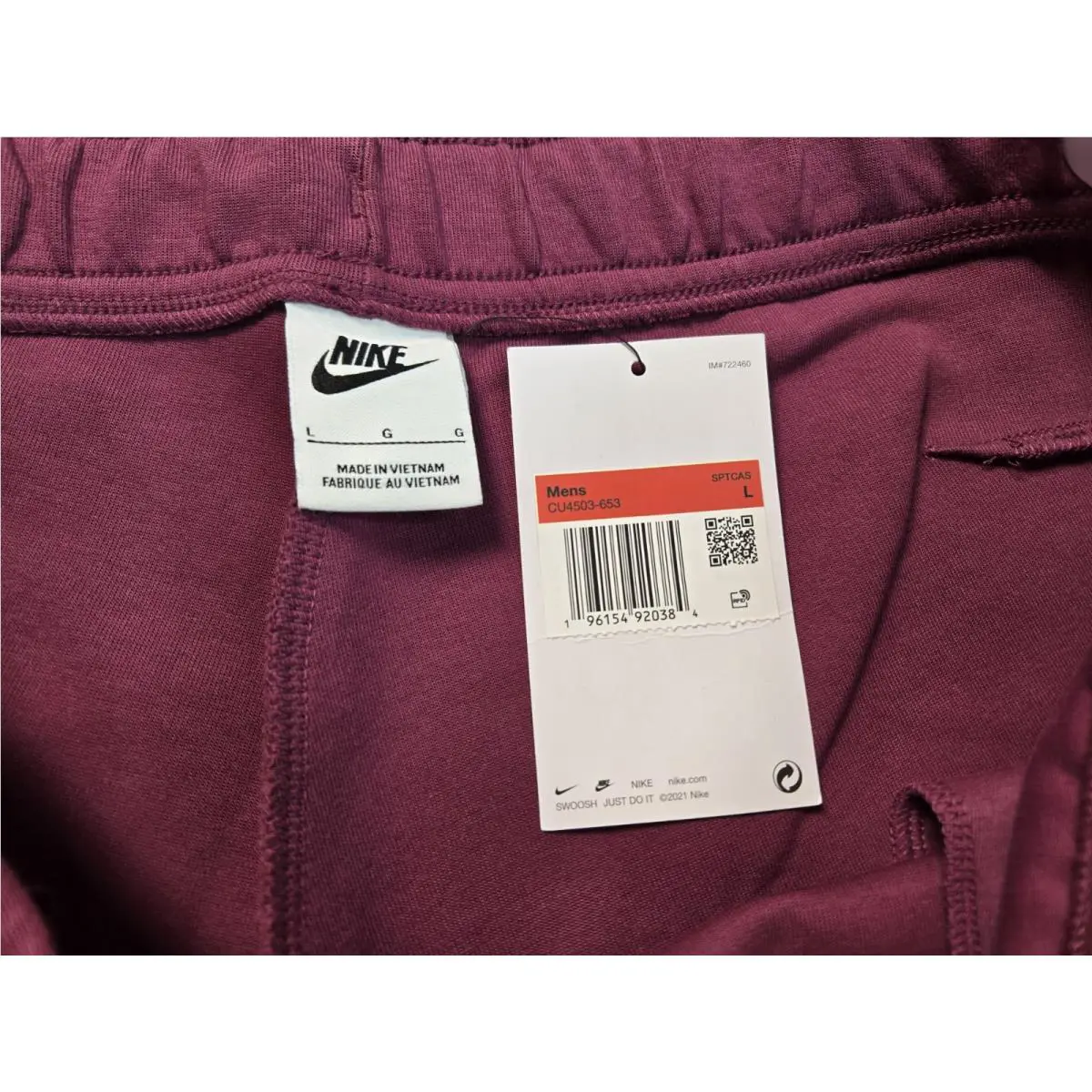 Nike clothing - White Black Rosewood Magenta Purple 11