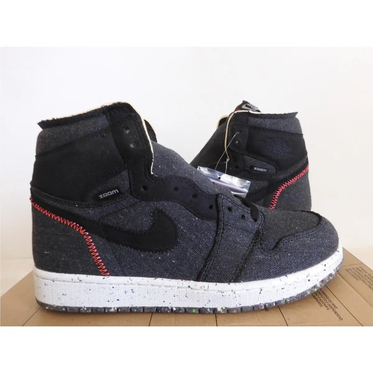 Nike shoes - Air Jordan 1 - Air - CW2414-001 - Black (UPC: 0194276386651) 0