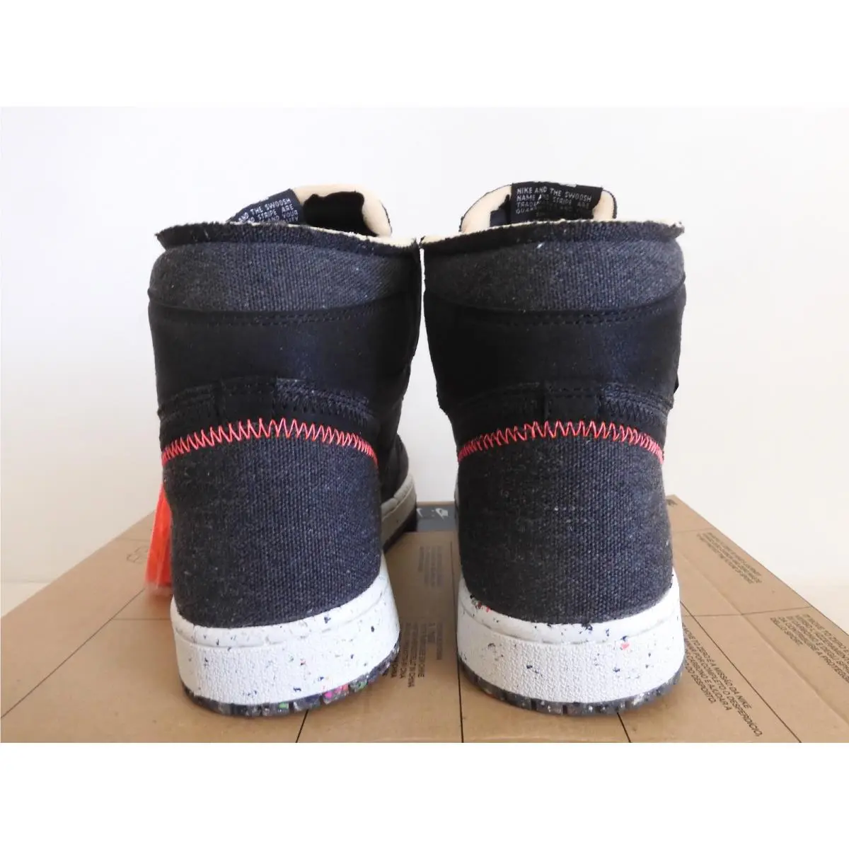 Nike shoes - Air Jordan 1 - Air - CW2414-001 - Black (UPC: 0194276386651) 3