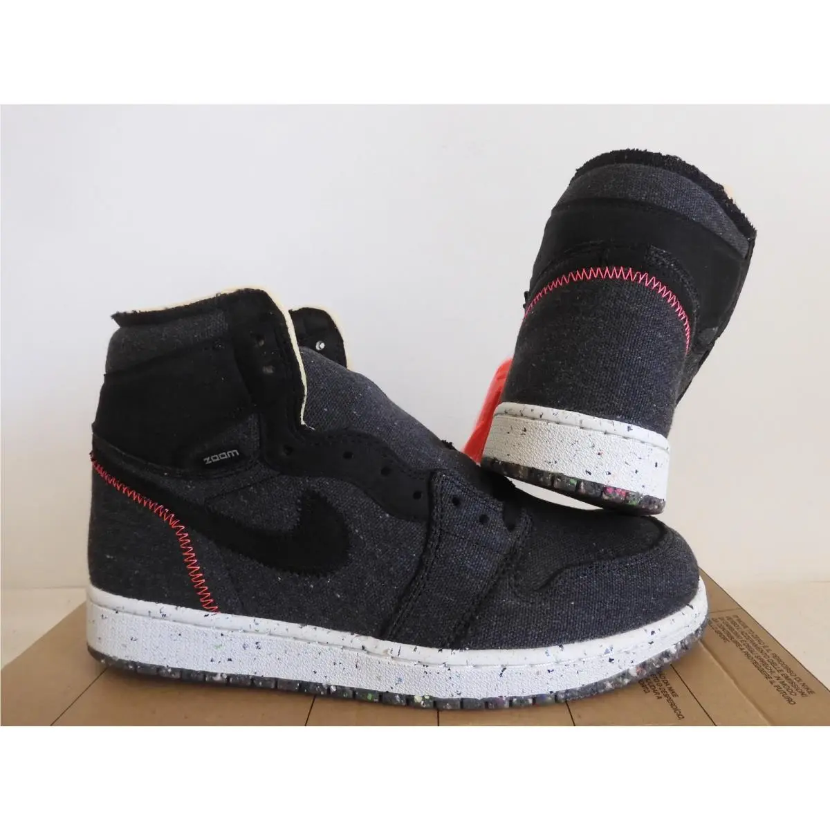 Nike shoes - Air Jordan 1 - Air - CW2414-001 - Black (UPC: 0194276386651) 1