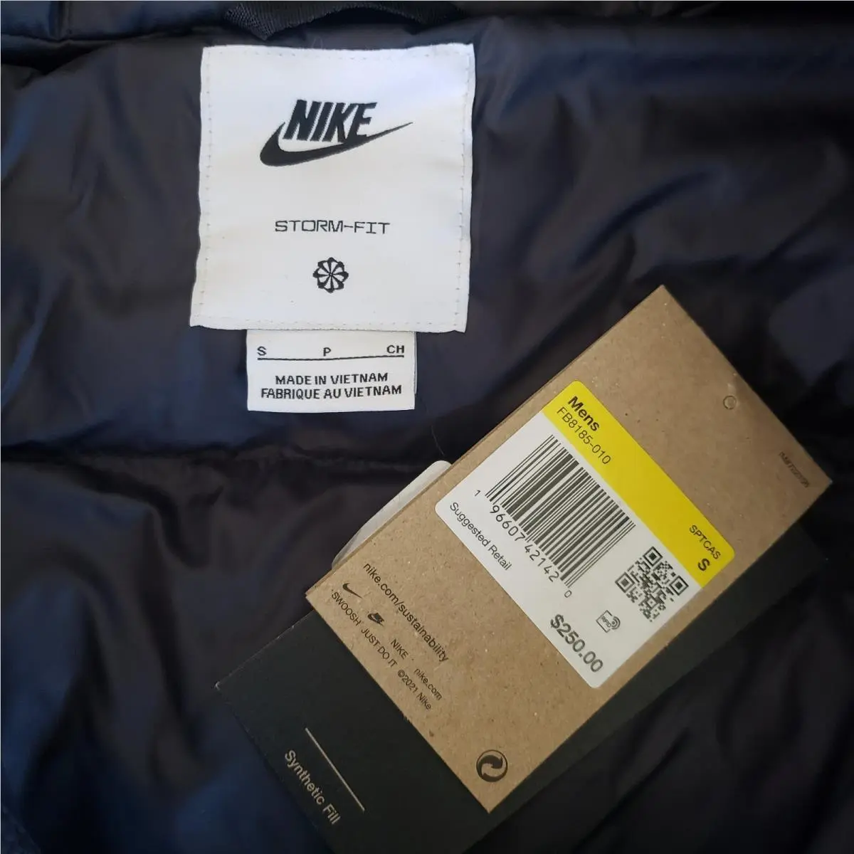 Nike clothing - Nike Storm-FIT Windrunner Hooded Jacket - FB8185-010 - Black 3