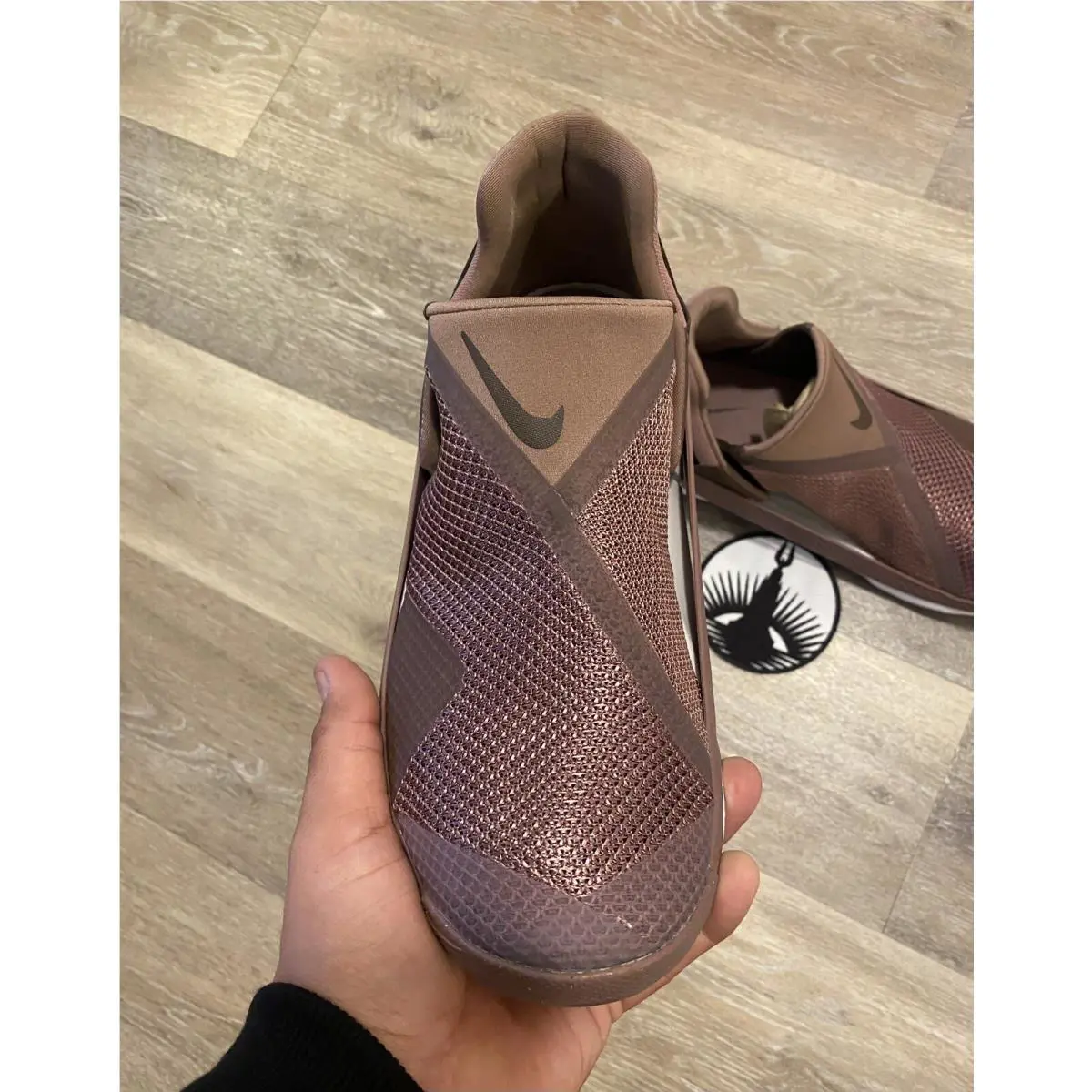 Nike shoes - Nike Go FlyEase - FlyEase - DR5540-200 - Smokey Mauve/Summit White/Baroque Brown (UPC: 196975613038) 4