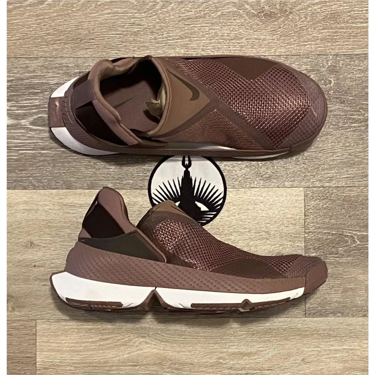 Nike shoes - Nike Go FlyEase - FlyEase - DR5540-200 - Smokey Mauve/Summit White/Baroque Brown (UPC: 196975613038) 5