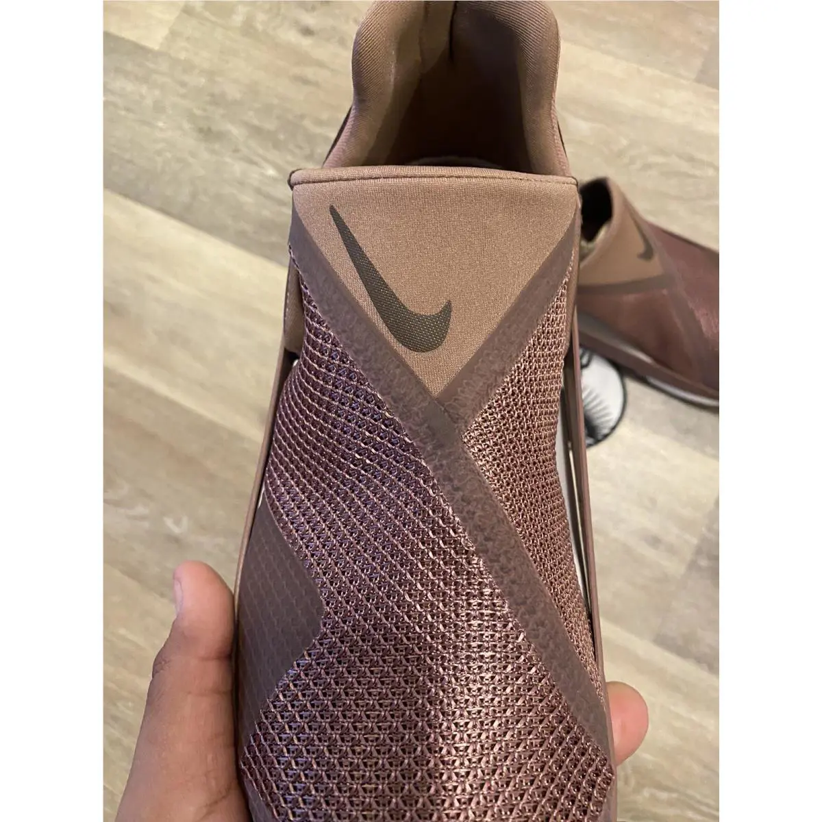 Nike shoes - Nike Go FlyEase - FlyEase - DR5540-200 - Smokey Mauve/Summit White/Baroque Brown (UPC: 196975613038) 6