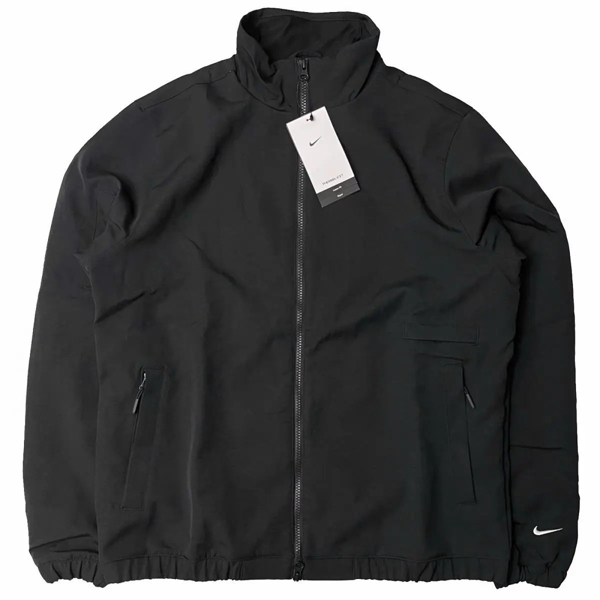 Nike Repel Therma-fit Unscripted Golf Jacket FB5495-010 Black Men`s Medium M