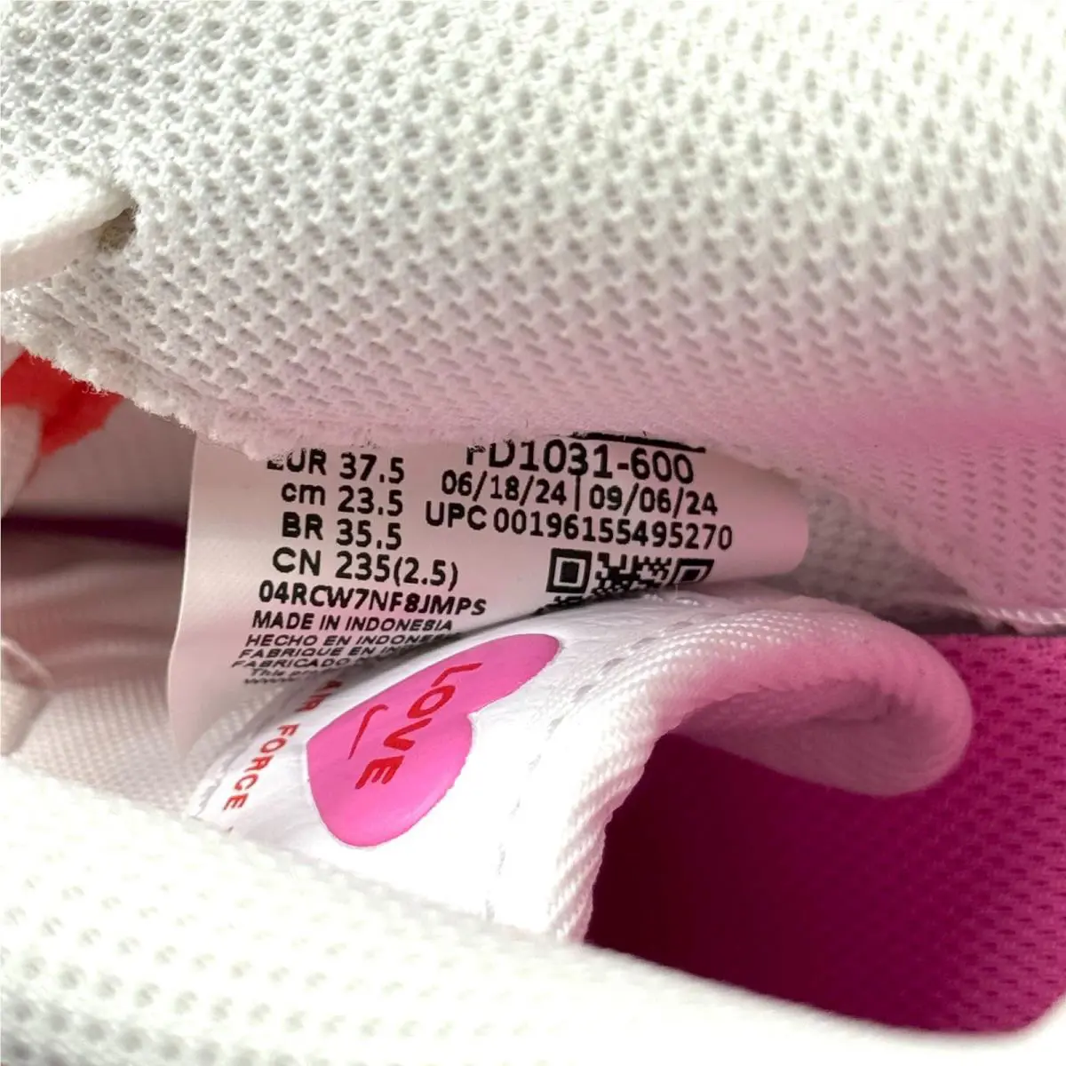 Nike shoes - Nike Air Force 1 LV8 GS - FD1031-600 - Multicolor (UPC: 196155495270) 4