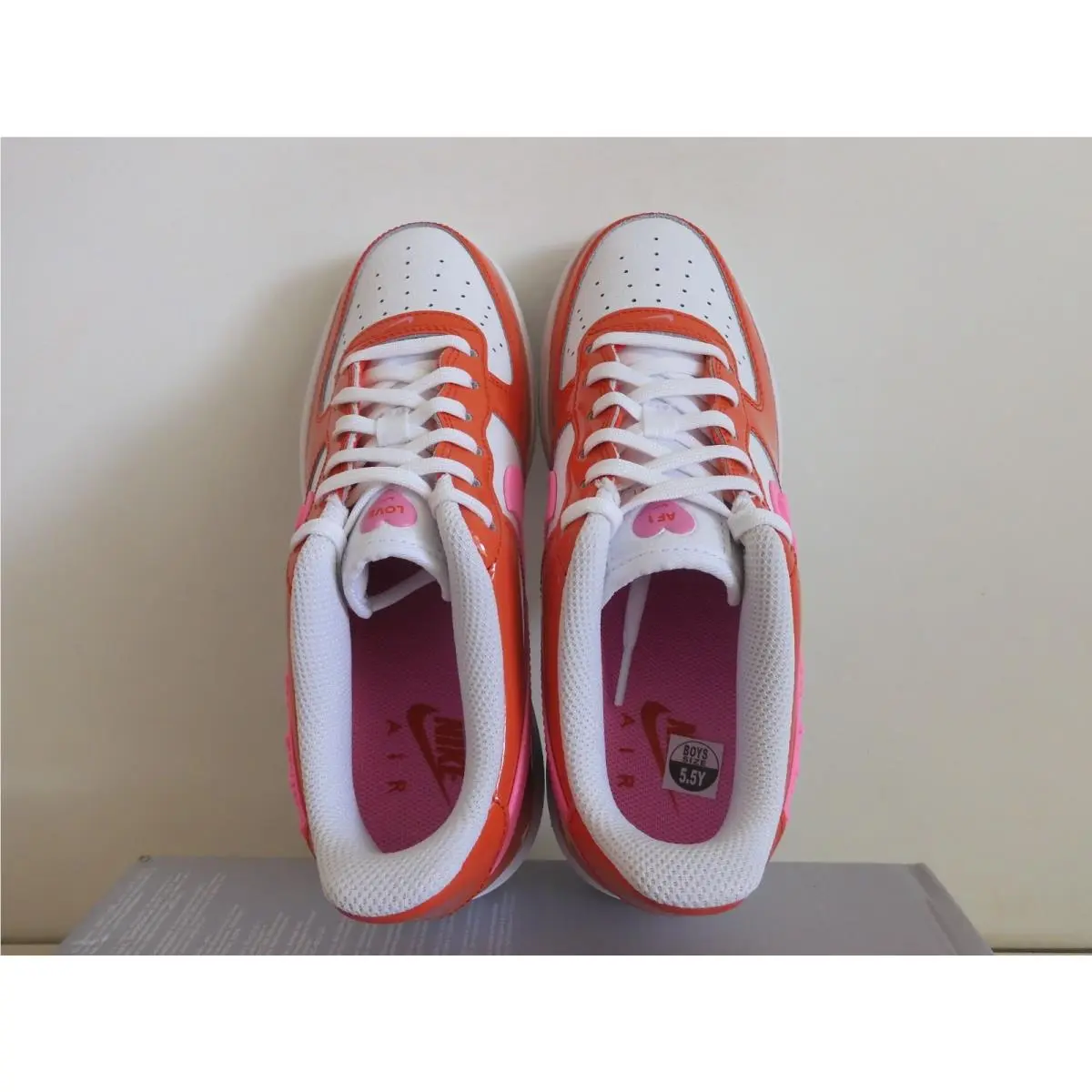 Nike shoes - Nike Air Force 1 LV8 - FD1031-600 - Red (UPC: 196155495287) 4