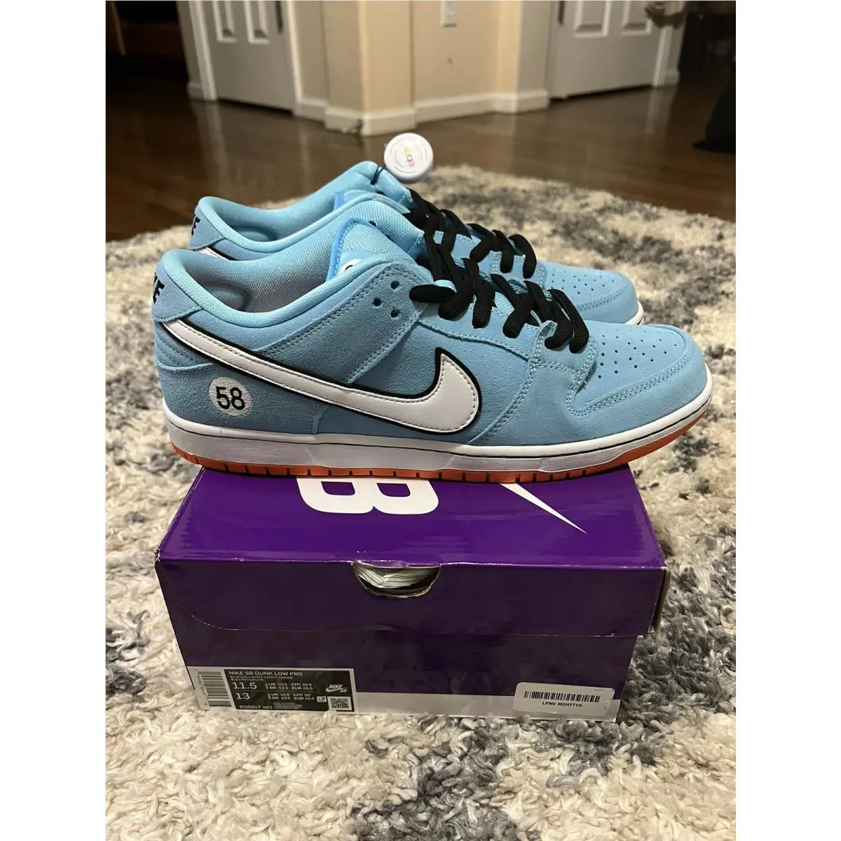 Nike shoes - Nike Dunk SB - Dunk - BQ6817-401 - Blue (UPC: 0194500801257) 0