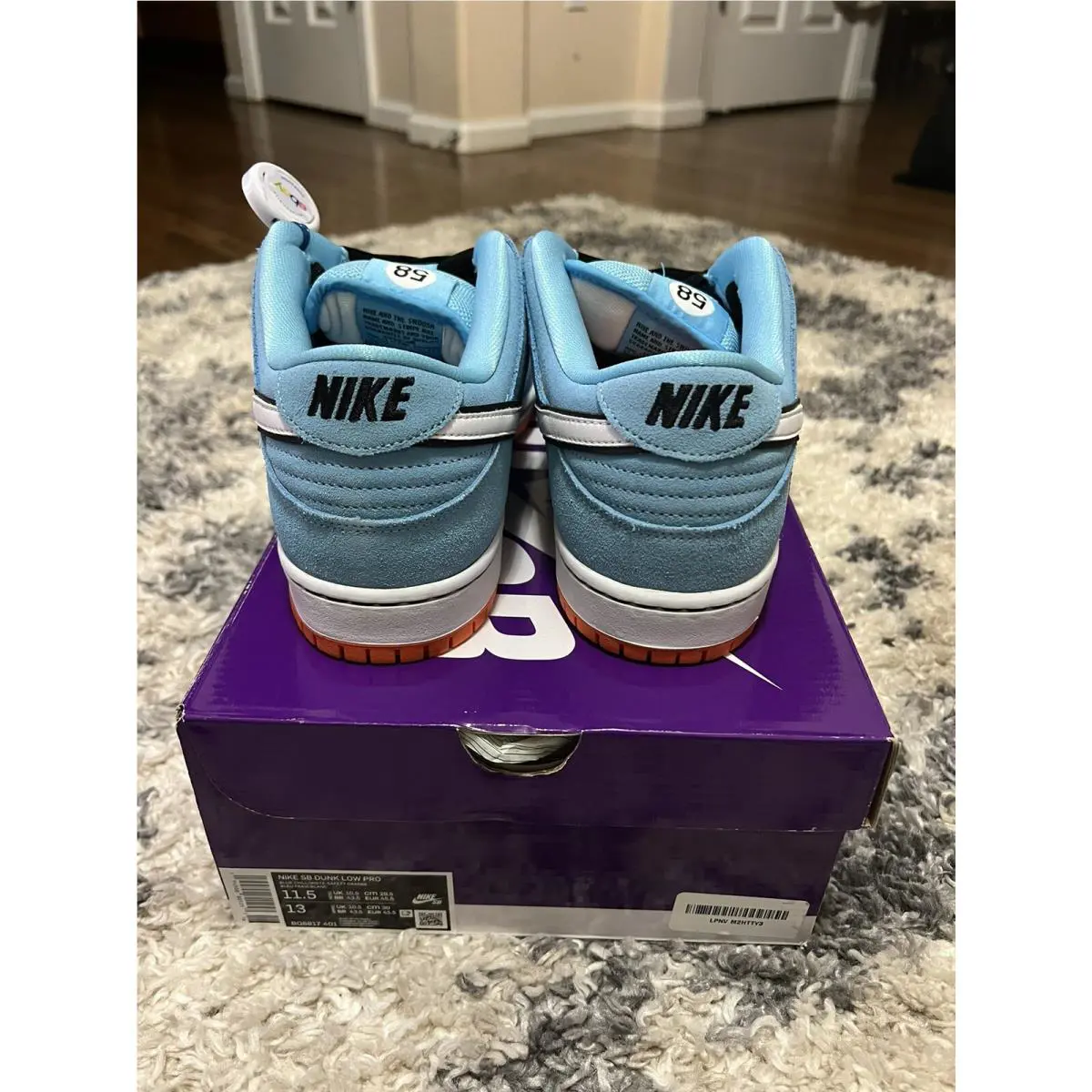Nike shoes - Nike Dunk SB - Dunk - BQ6817-401 - Blue (UPC: 0194500801257) 2