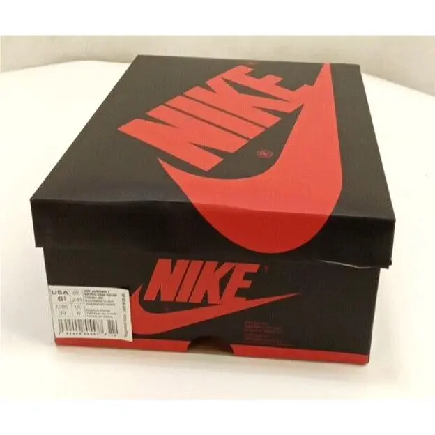 Nike shoes - Air Jordan 1 - Air - Black/Crimson Tint/White (UPC: 192499805577) 6