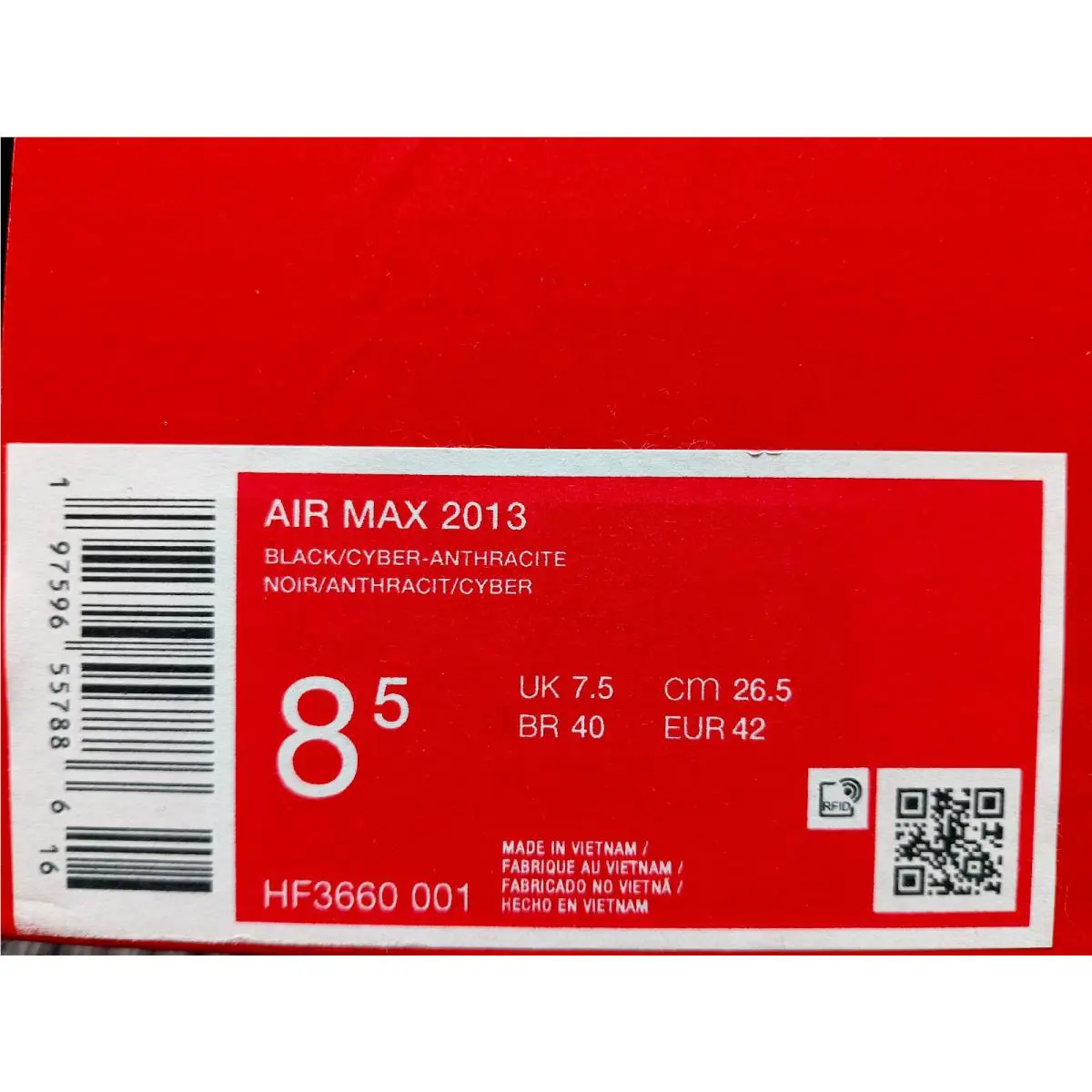 Nike shoes - Nike Air Max 2013 - Air Max - HF3660-001 - Black 4