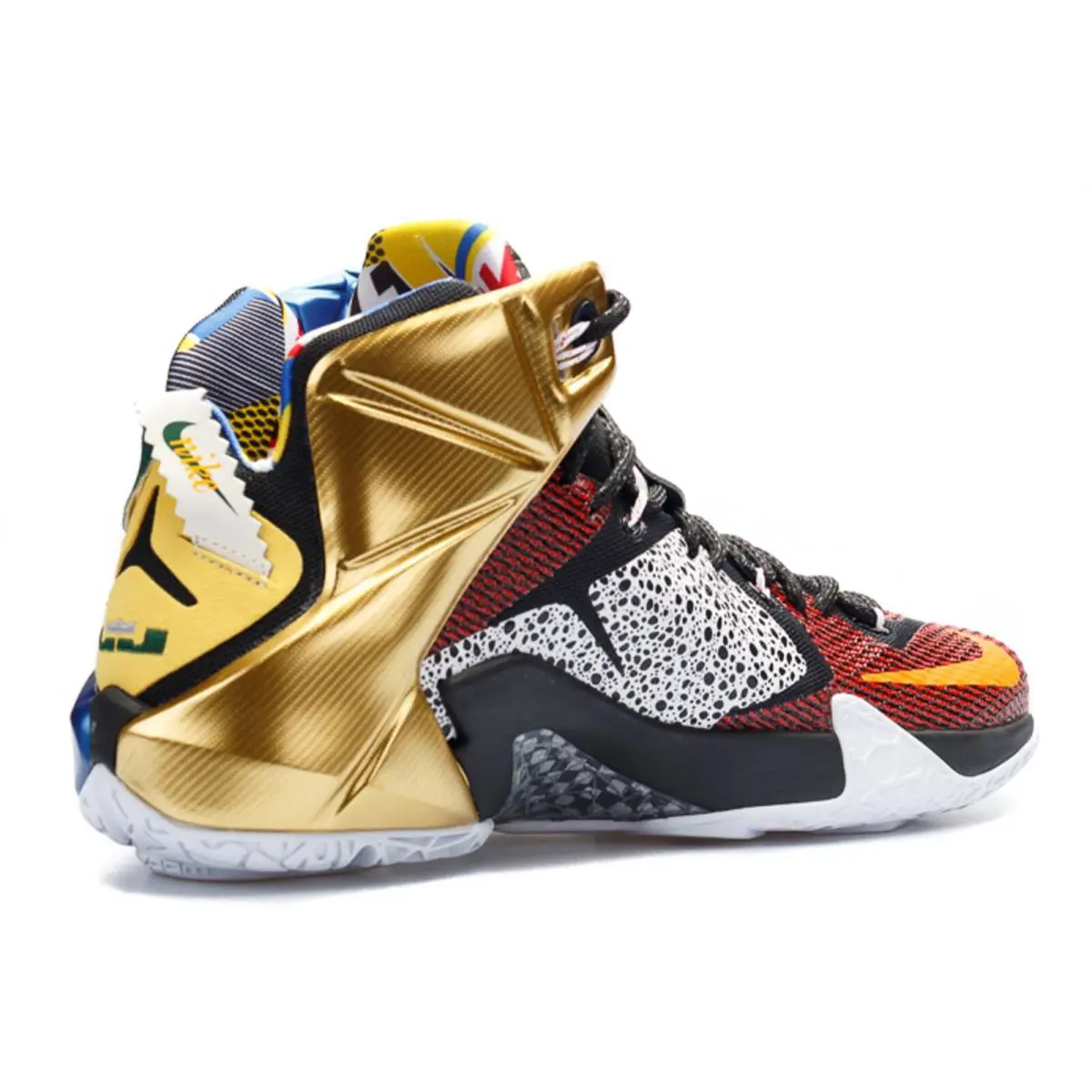 Nike shoes - Lebron 12 - Lebron - 802193 909 - Multicolor (UPC: 091205003170) 0