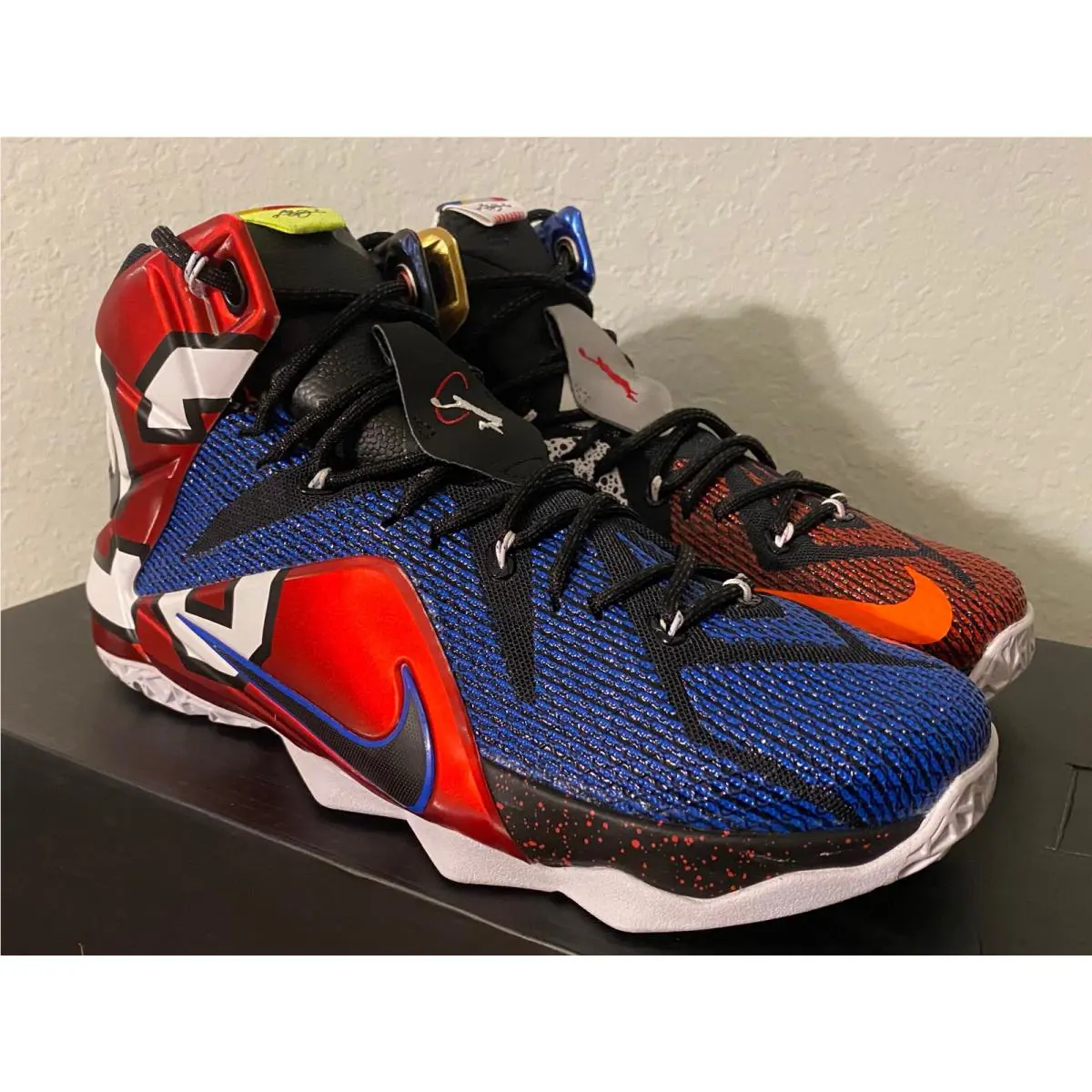 Nike shoes - Lebron 12 - Lebron - 802193 909 - Multicolor (UPC: 091205003170) 4