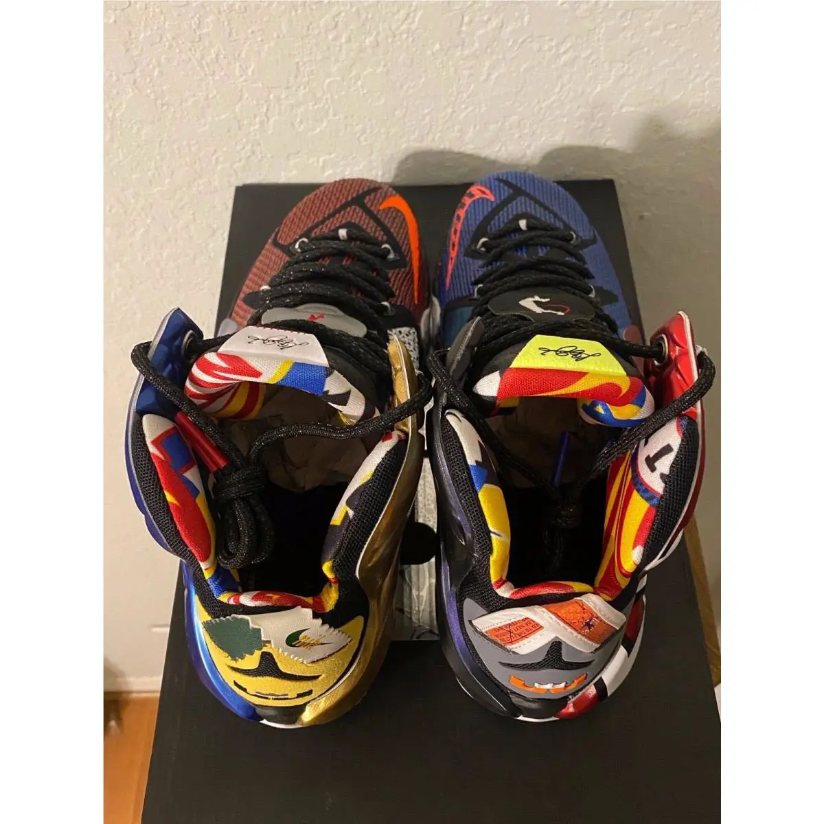 Nike shoes - Lebron 12 - Lebron - 802193 909 - Multicolor (UPC: 091205003170) 7