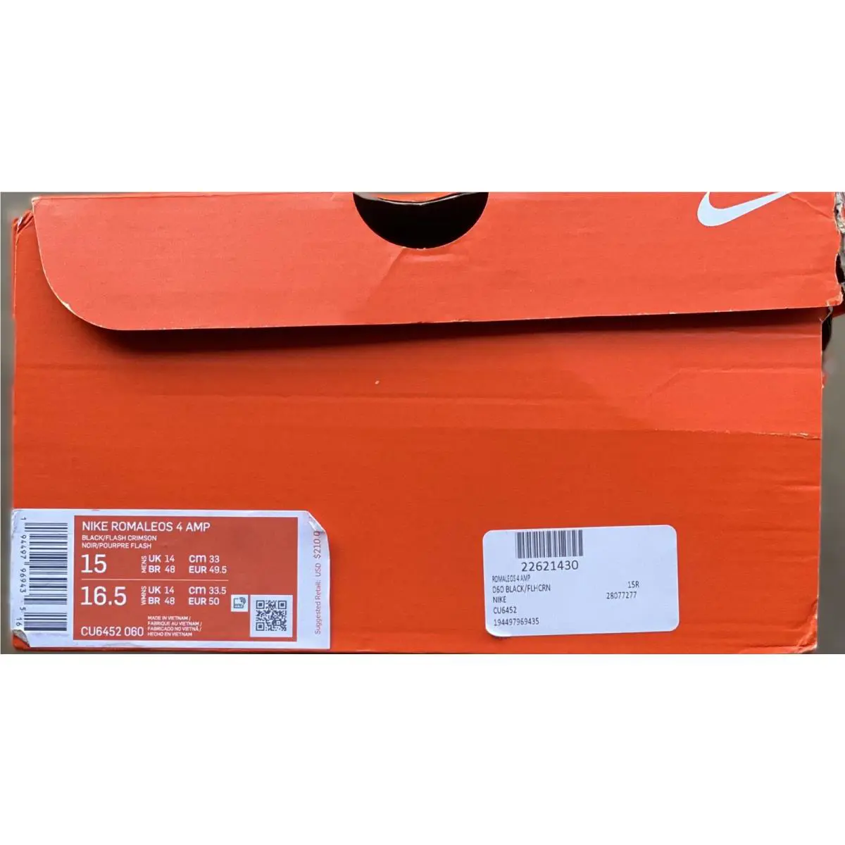 Nike shoes - Nike Romaleos 4 AMP - Romaleos AMP - CU6452-060 - Black, Multicolor, Manufacturer: Black/Dark Smoke Grey/Poison Green/Flash Crimson 5