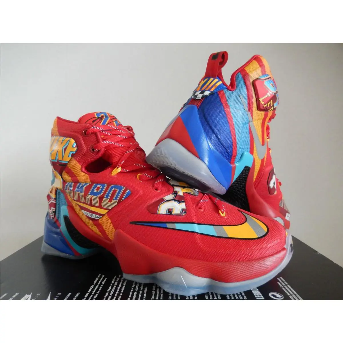 Nike shoes - Nike LeBron 13 - LeBron - 843801-696 - Red (UPC: 0823229701875) 0