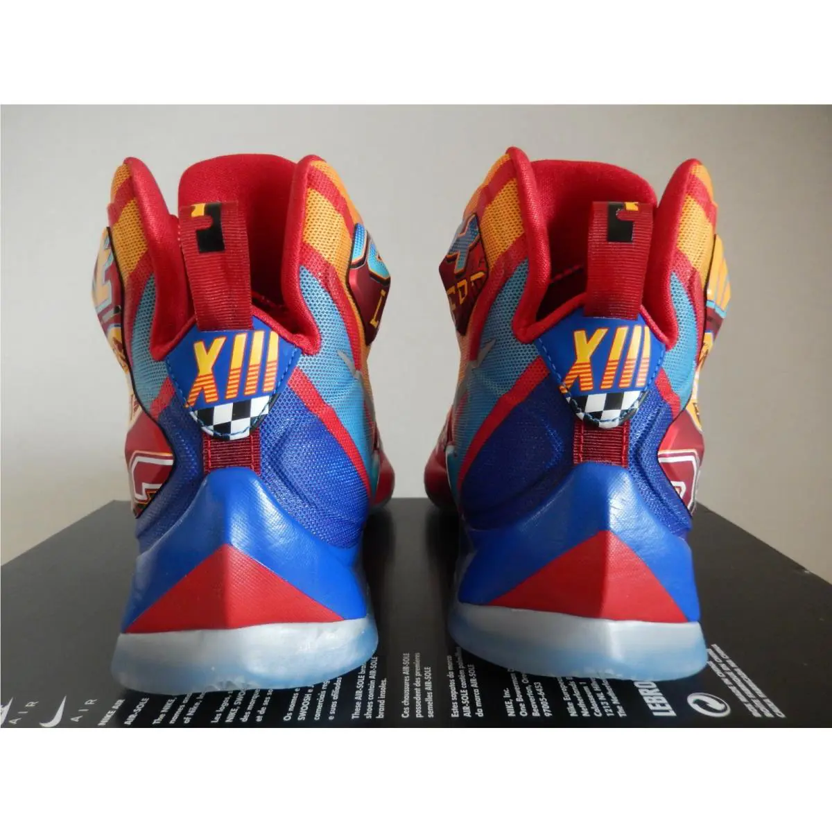 Nike shoes - Nike LeBron 13 - LeBron - 843801-696 - Red (UPC: 0823229701875) 2