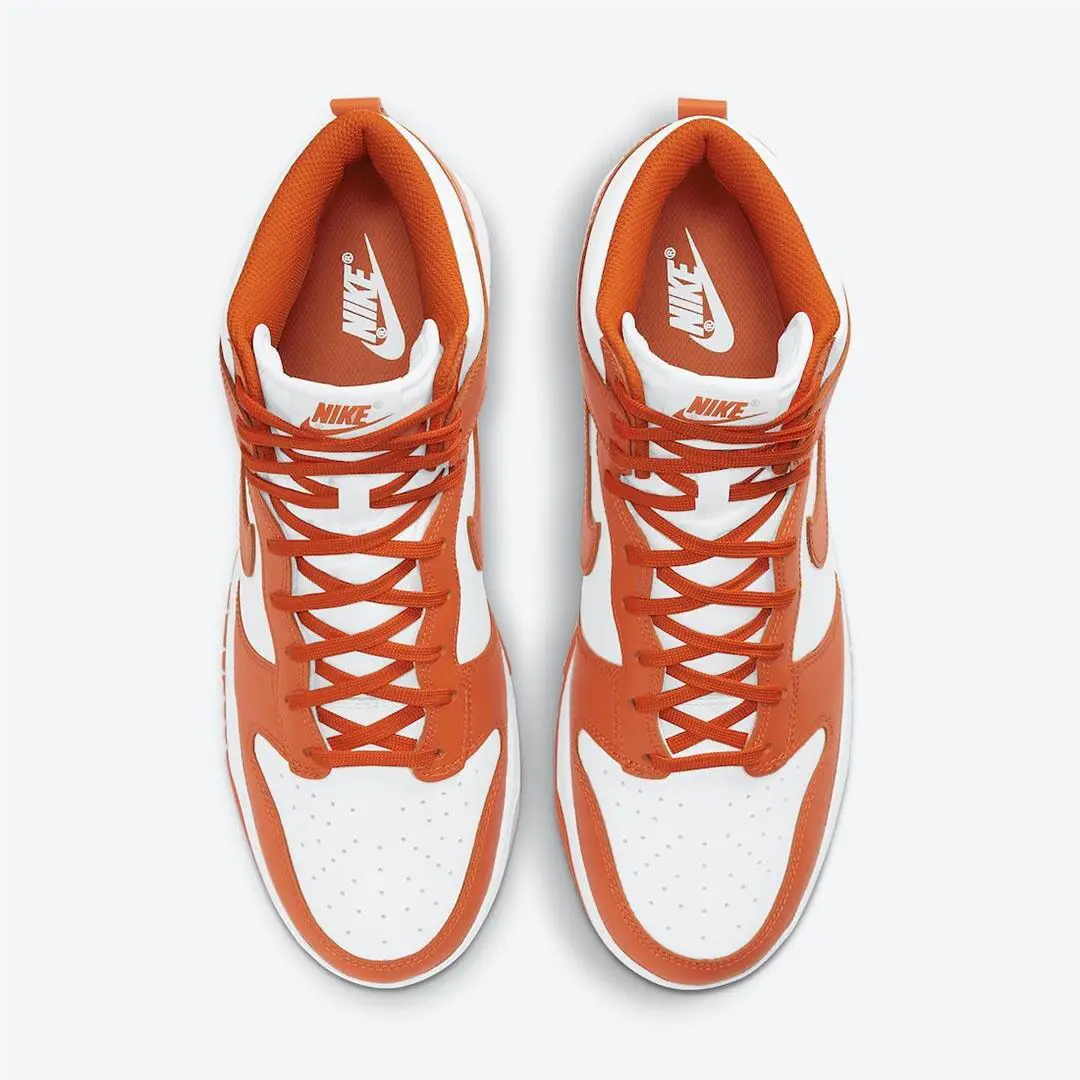 Nike shoes - Nike Dunk High - Dunk High - DB2179-100 - White/Orange 2