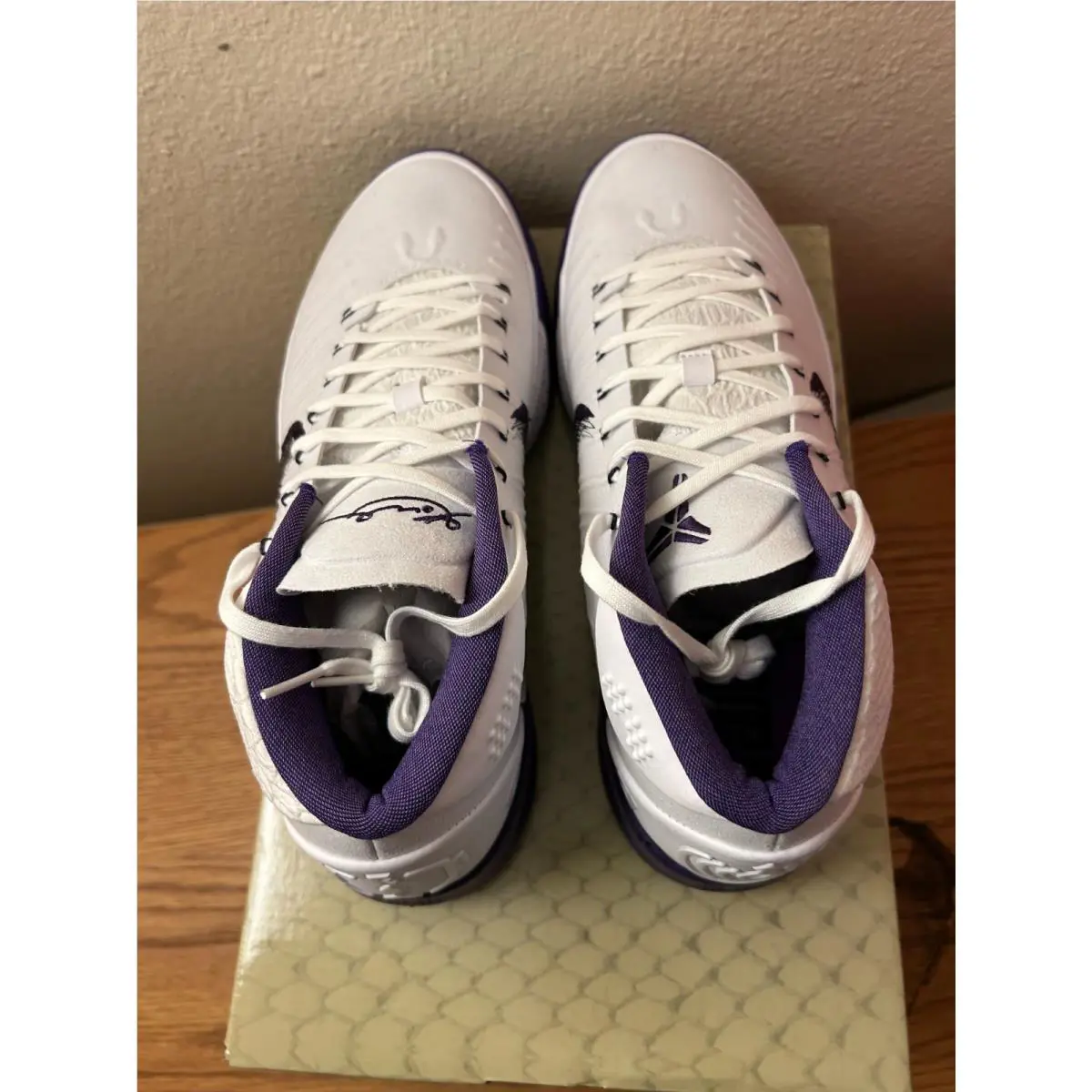 Nike shoes - Nike Kobe A.D. - Kobe - White/Court Purple-Black (UPC: 888412043101) 2