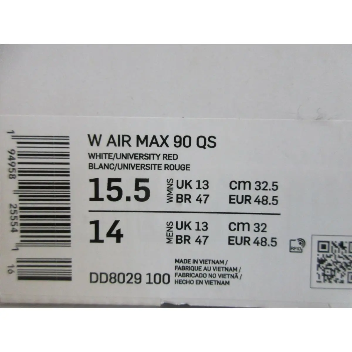 Nike shoes - Nike Air Max 90 - Air Max - White (UPC: 194958255541) 3