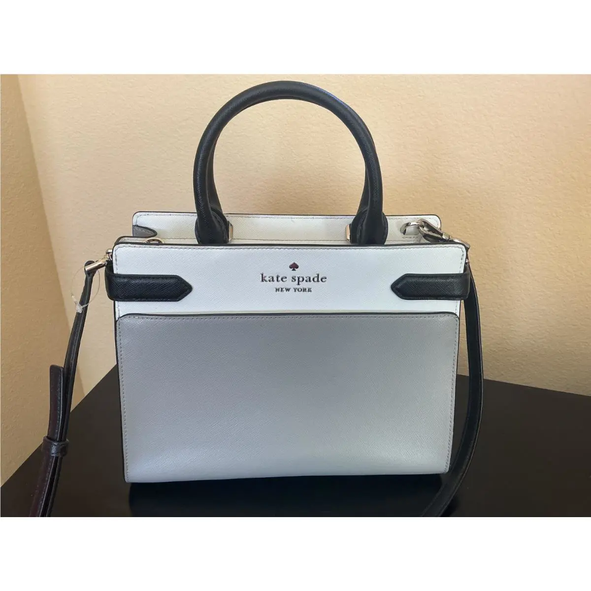 Kate Spade New York Handbags Totes Crossbody Camera Bag Luggage Tag