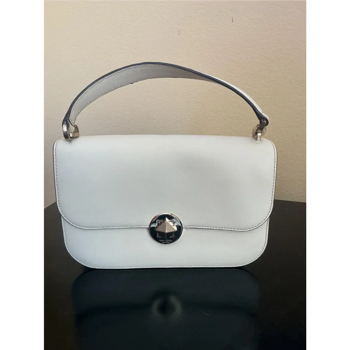 New York Handbags Totes Crossbody Camera Bag Luggage Tag Cream Tote by Kate Spade