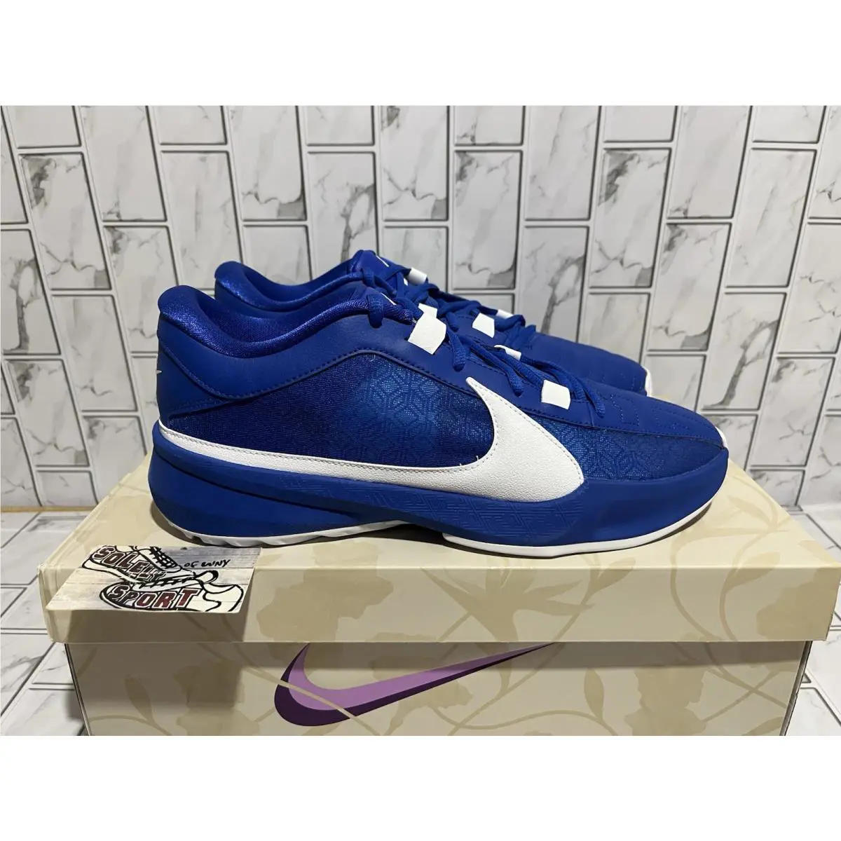 Nike shoes - Nike Zoom Freak 5 - Zoom Freak - DZ2946-400 - Blue 23