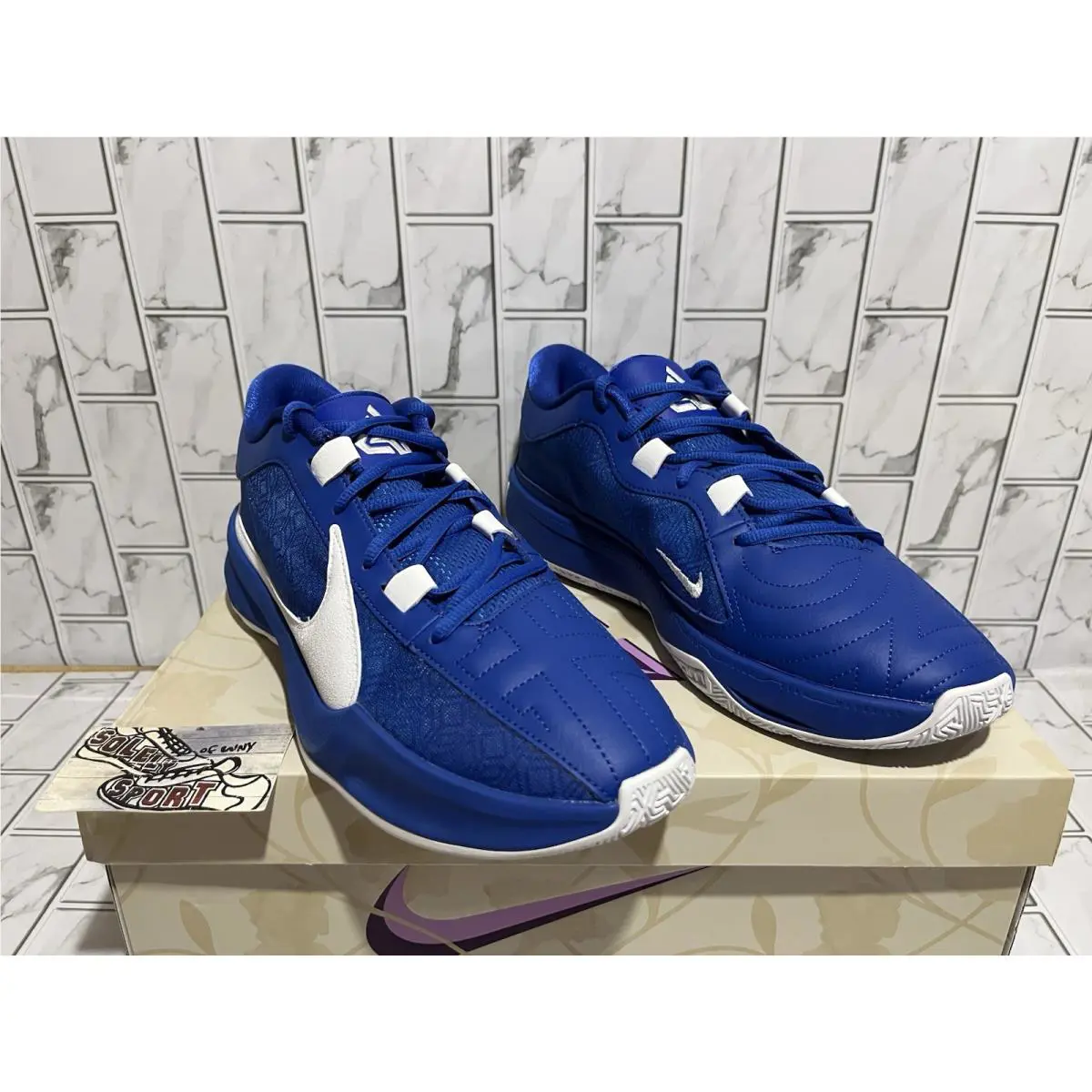 Nike shoes - Nike Zoom Freak 5 - Zoom Freak - DZ2946-400 - Blue 24