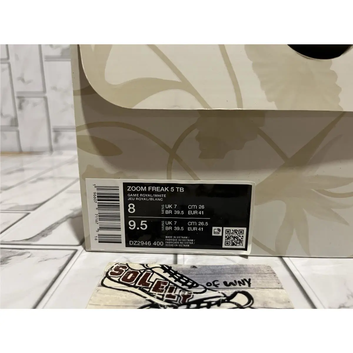 Nike shoes - Nike Zoom Freak 5 - Zoom Freak - DZ2946-400 - Blue 13