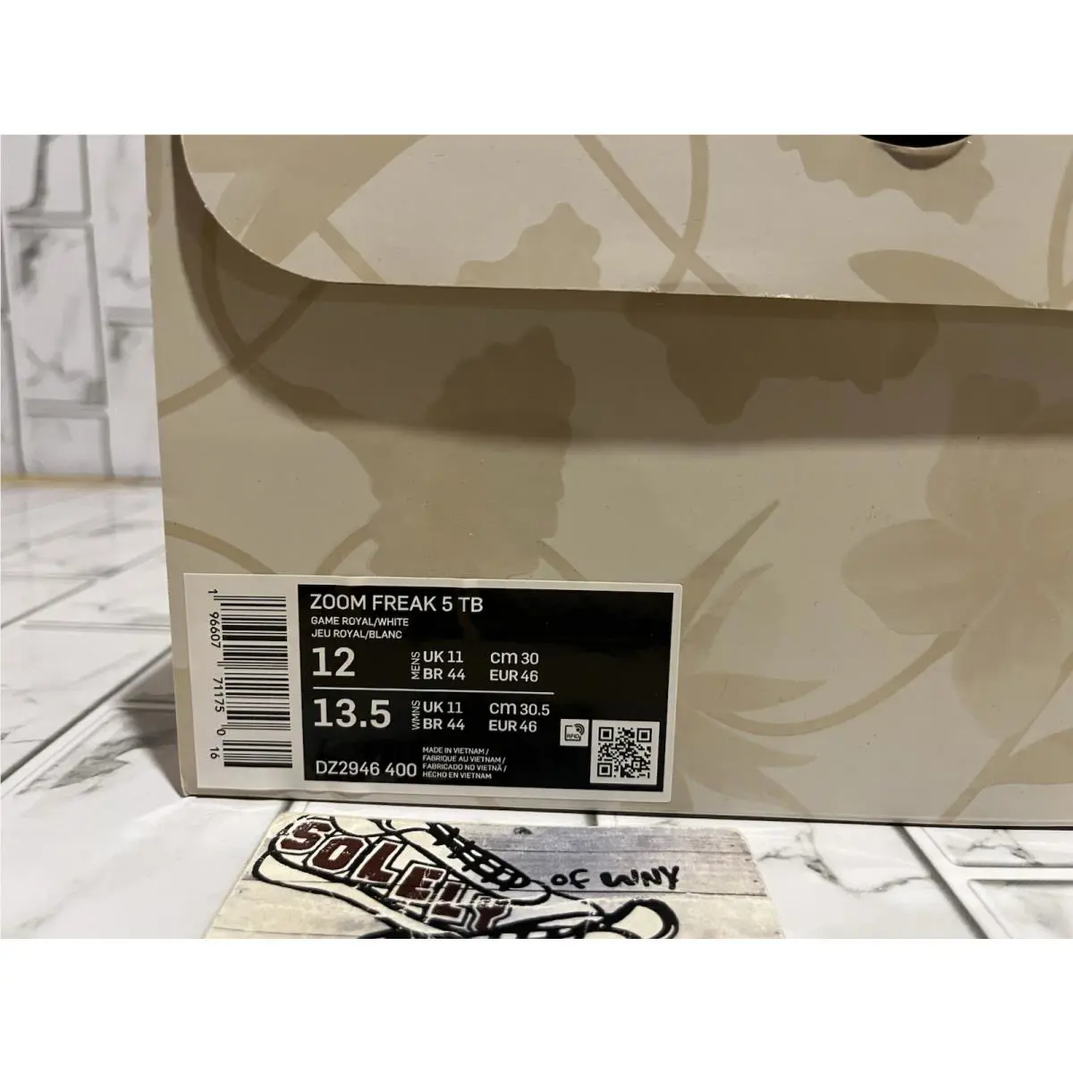 Nike shoes - Nike Zoom Freak 5 - Zoom Freak - DZ2946-400 - Blue 21