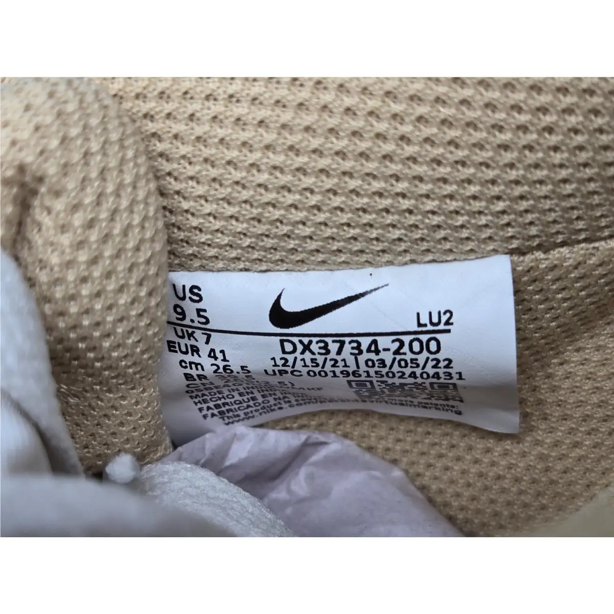 Nike shoes - Nike Air Max SC - Air Max - DX3734 200 - Beige 5