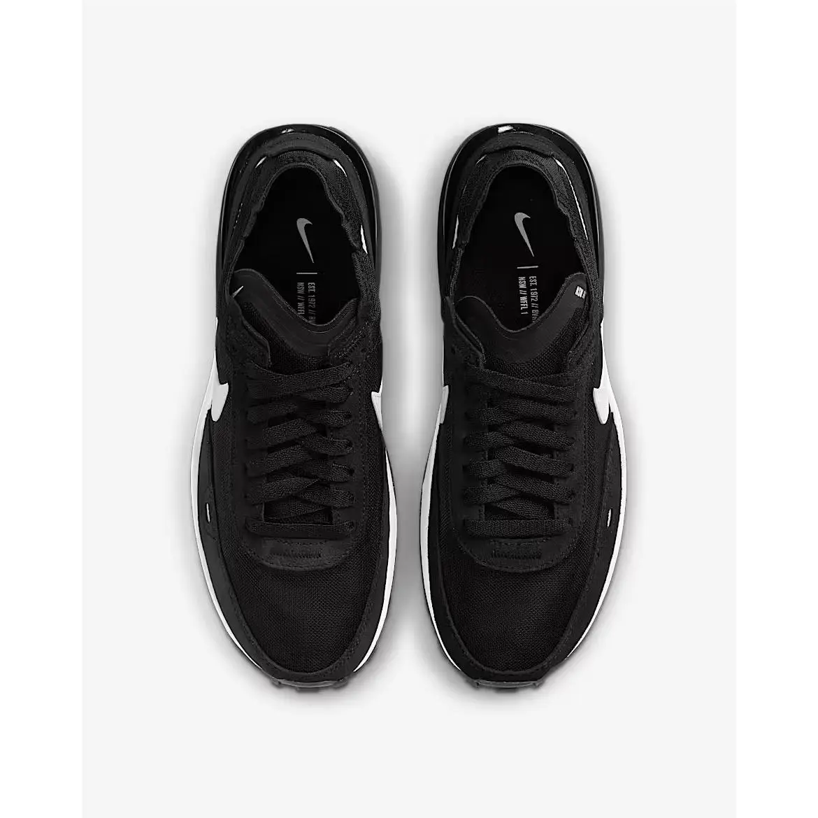 Nike shoes - Nike Waffle One - Waffle One - DC2533–001 - Black/White 2