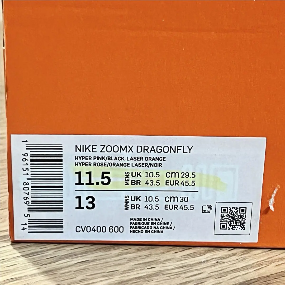 Nike shoes - Nike ZoomX Dragonfly - ZoomX Dragonfly - CV0400-600 - Pink 11