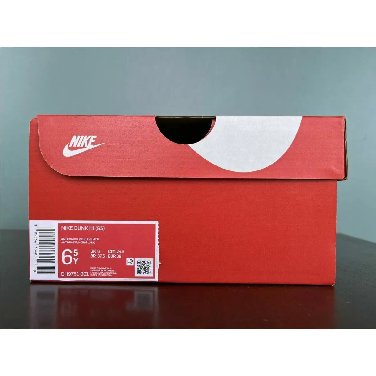 Nike shoes - Nike Dunk High - Dunk High - DH9751-001 - Black 8