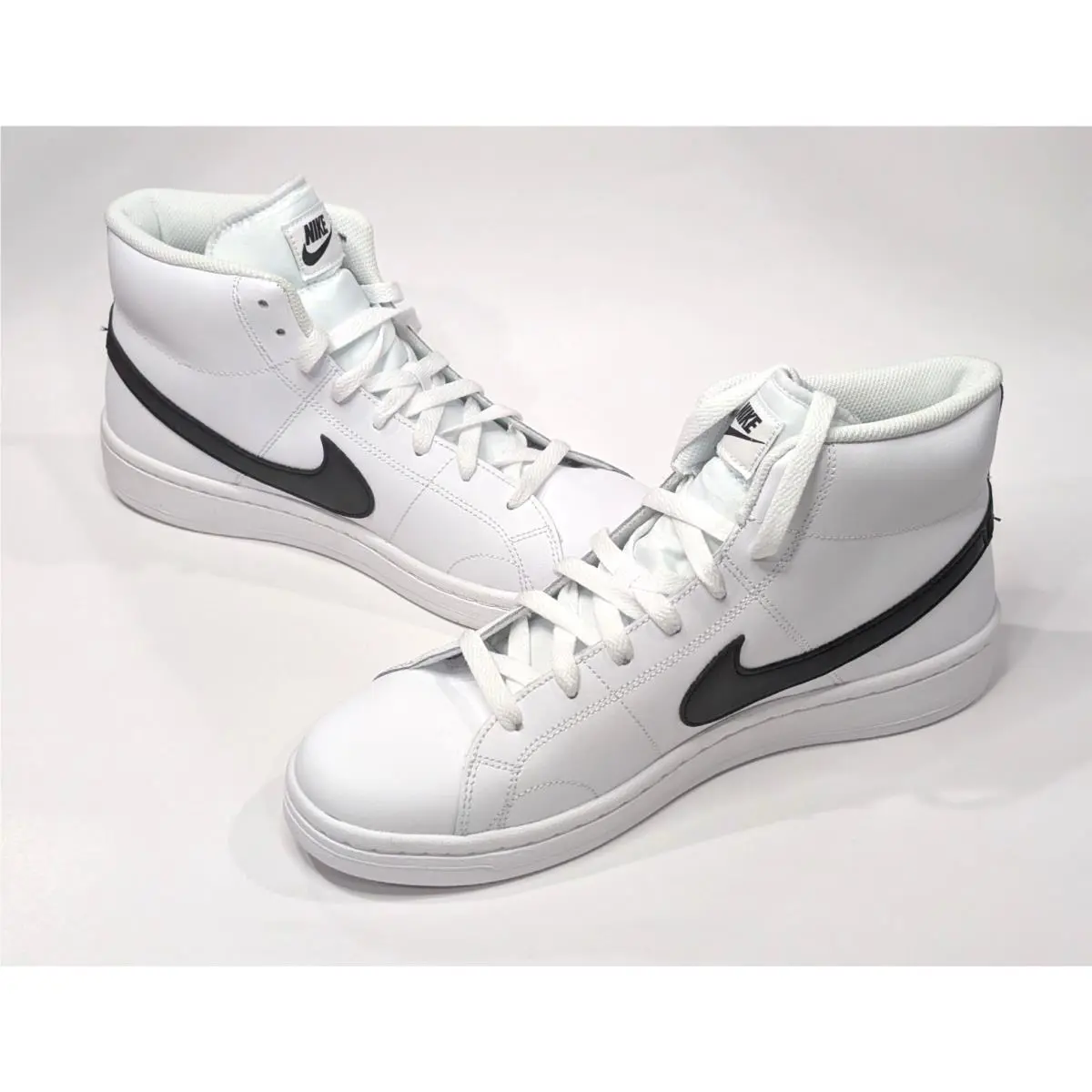 Nike shoes - Nike Court Royale 2 Mid - CQ9179-100 - White/Black 7