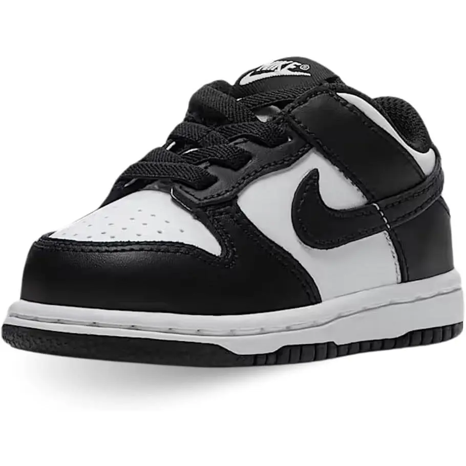 Infant Toddler Nike Dunk Low Black White CW1589100 - White / Black