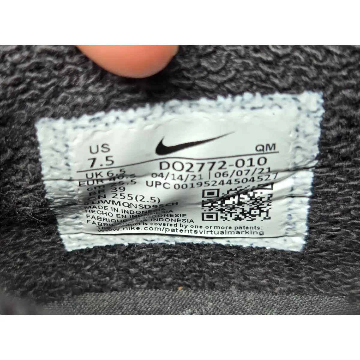 Nike shoes - Nike GTS 97 - GTS - DO2772-010 - Black 5