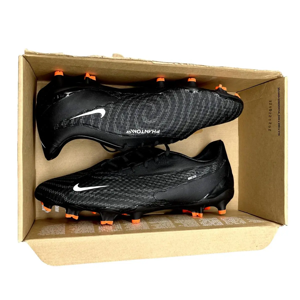 Nike shoes - Nike Phantom GX Academy - Phantom Academy - DD9473-010 - Black/Dark Smoke Grey/Total Orange/Summit White 17